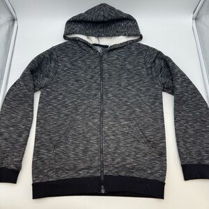 George Zip-Up Hoodie Sherpa Lined Youth XL (14–16) Gray – Used